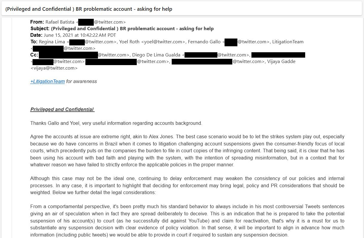 Screenshot 5 - Email assinado por Rafael Batista e Diego de Lima Gualda